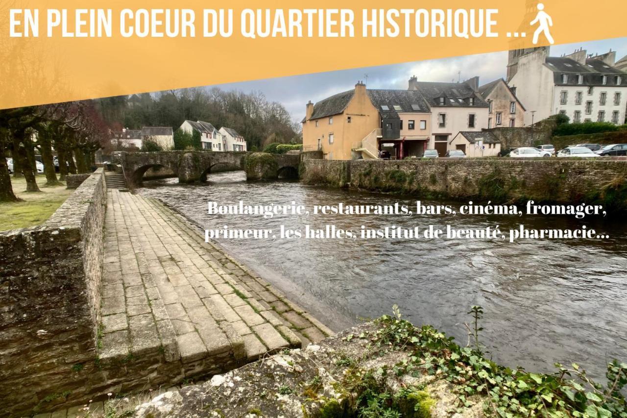 La Maison D'Alphonse, Charmante, Centre Historique 4-6Pers Quimperlé Екстериор снимка