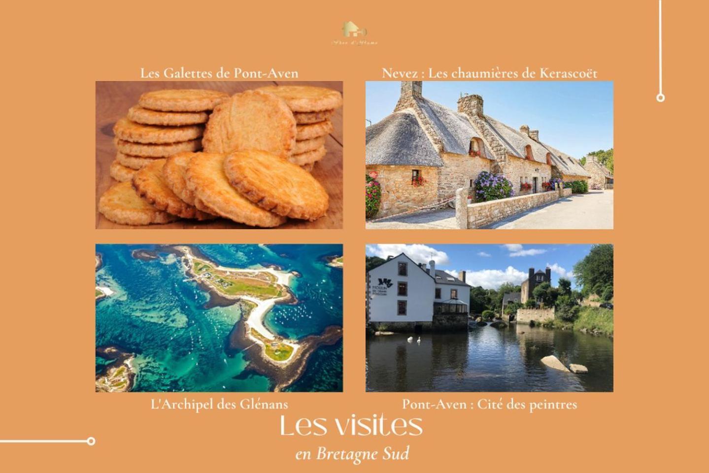 La Maison D'Alphonse, Charmante, Centre Historique 4-6Pers Quimperlé Екстериор снимка